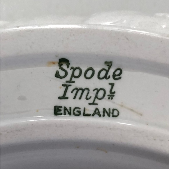 Spode IMPERIAL FANCIES Flower Ring~Porcelain K81S Ivory - Picture 3 of 11